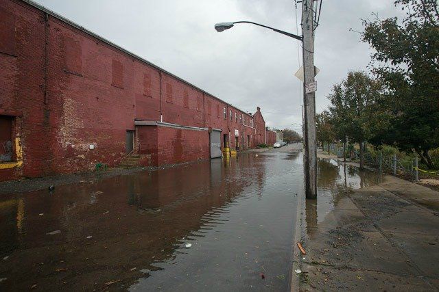Flooding as a result of Sandy, in 2012.